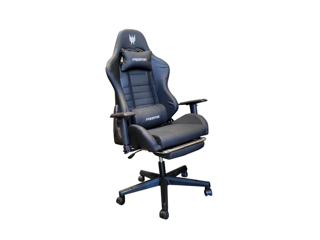 Buy Predator Gaming Chair – Massage, Footrest, PVC Leather | in Qatar Buy Predator Gaming Chair – Massage, Footrest, PVC Leather | in Qatar
